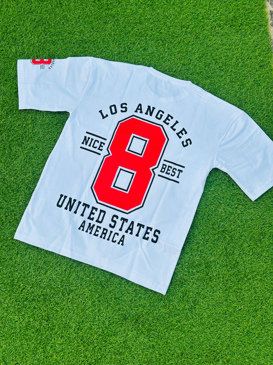 EIGHT-8 OFFICIAL SIGNATURE SHIRT DROP SHOULDERS