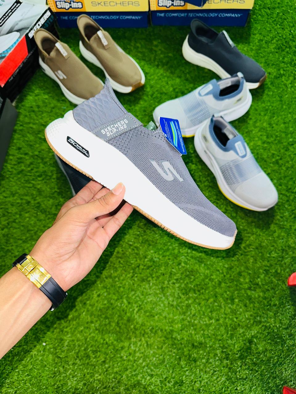 SKECHERS GREY EDITION 1 AIR WAVE
