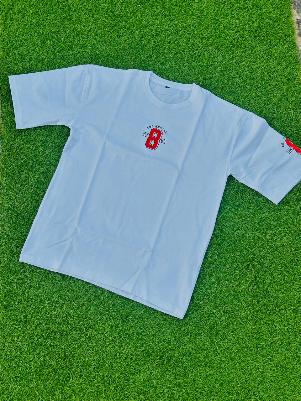 EIGHT-8 OFFICIAL SIGNATURE SHIRT DROP SHOULDERS