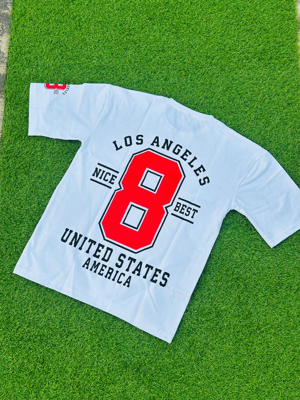 EIGHT-8 OFFICIAL SIGNATURE SHIRT DROP SHOULDERS