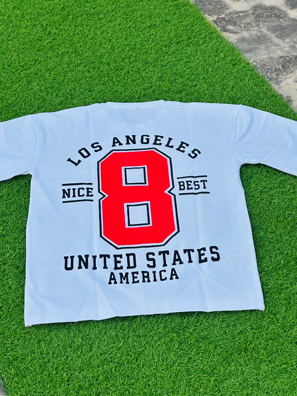 EIGHT-8 OFFICIAL SIGNATURE SHIRT DROP SHOULDERS