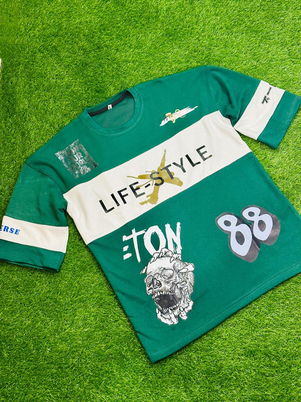 LIFESTYLE ULTRA PREMIUM DOWN SHOULDERS ( GREEN )