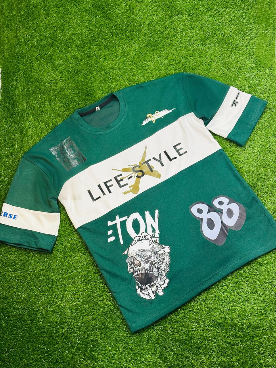 LIFESTYLE ULTRA PREMIUM DOWN SHOULDERS ( GREEN )